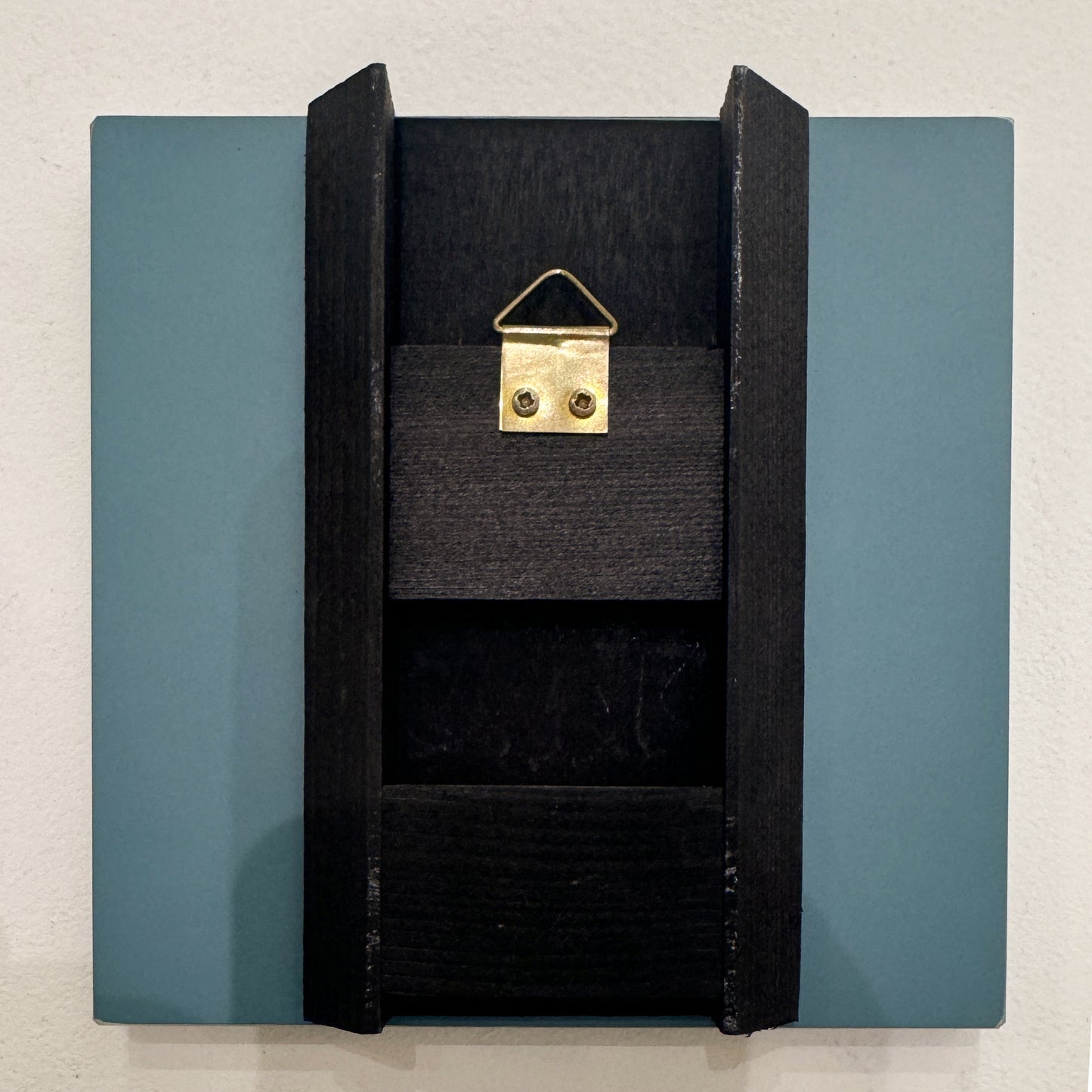 Kaori Okano/Untitled (Green &Brown) /glass artwork/h150 × w150 ×d37(mm)