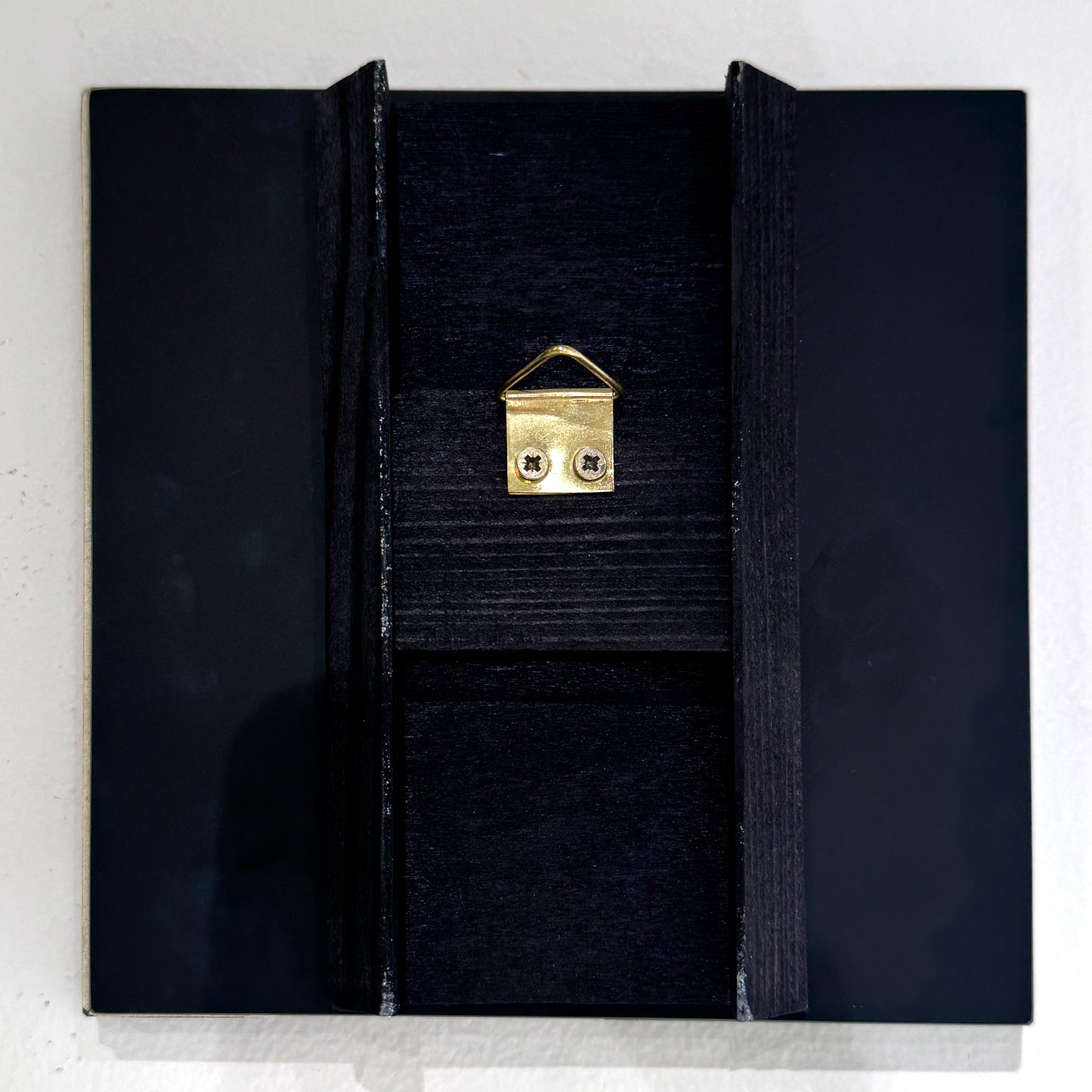 Kaori Okano/Untitled (Red & Brown) /glass artwork/h150 × w150 ×d30(mm)