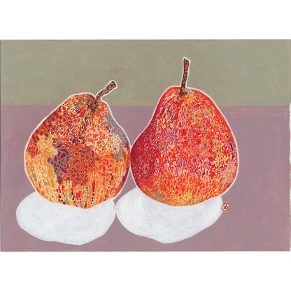 Yuko Kurihara『Maple Red』Giclee print (Edition No. & signature)（size:small）（framed）